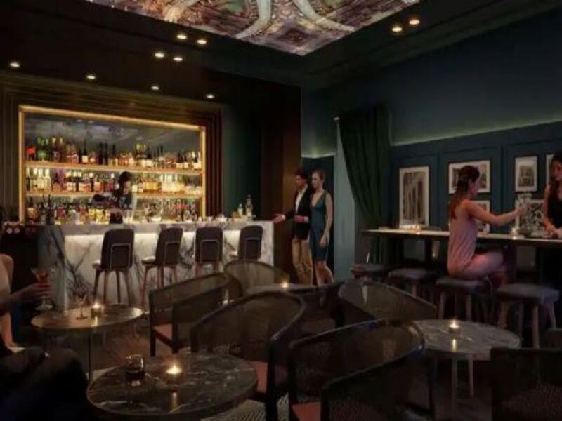 Hilton Melbourne Little Queen Street Экстерьер фото The bar at the 2012 opening