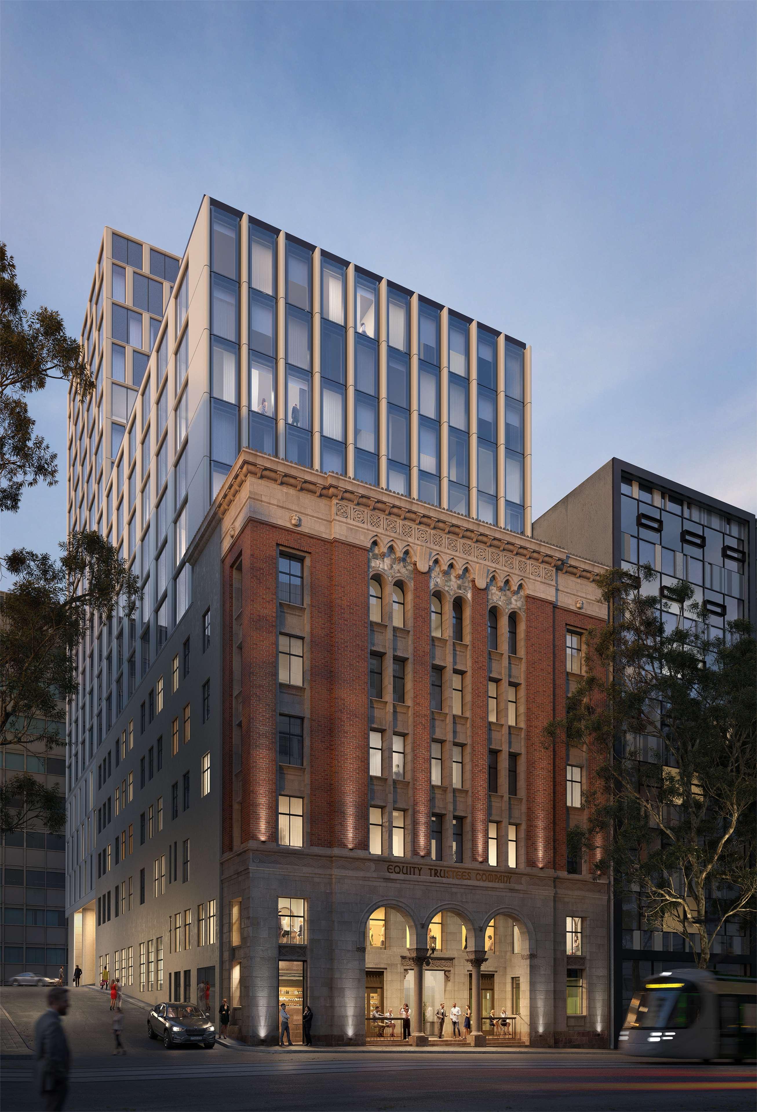 Hilton Melbourne Little Queen Street Экстерьер фото The proposed hotel